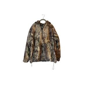 Cabela's Outdoor Gear Dry-Plus Camo Hooded Hunting Coat/Jacket Men's Large